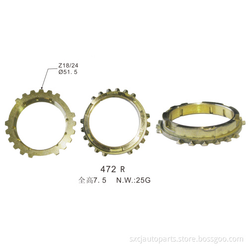 Customized auto parts Brass or steel synchronizer ring for IVECO 8858923/SXCJ0139